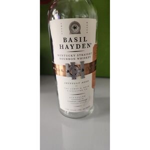 Basil Hayden Bottle  Kentucky Straight Bourbon Whiskey 750ml w Cork EMPTY Copper